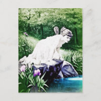 Cartão-postal Vintage Fairy