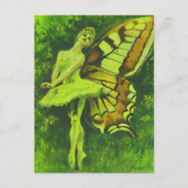 Cartão Postal Cartão-postal Vintage Fairy Dancer