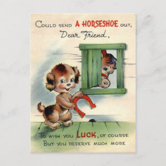 Cartão Postal Cartão-postal Vintage Friendship