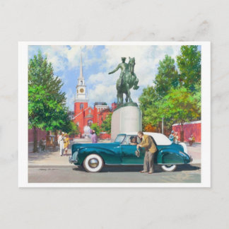 Cartão Postal Cartão-postal Vintage Illustration