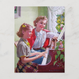 Cartão Postal Cartão-postal Vintage Illustration