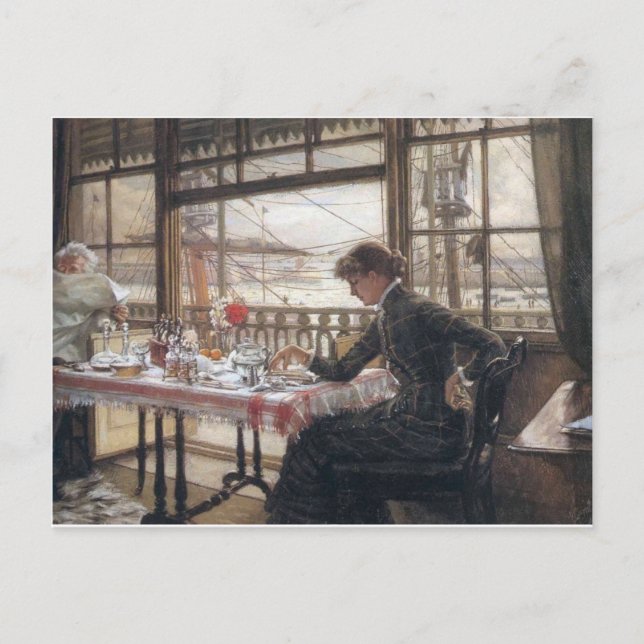 Cartão Postal Cartão-postal Vintage Illustration (Frente)