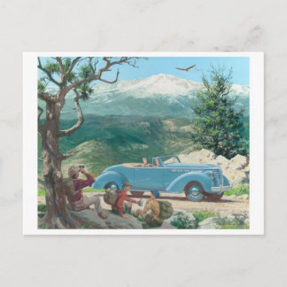 Cartão Postal Cartão-postal Vintage Illustration