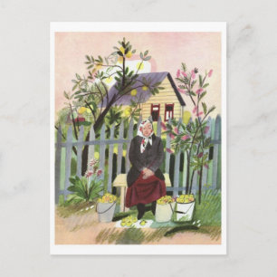 Cartão Postal Cartão-postal Vintage Illustration