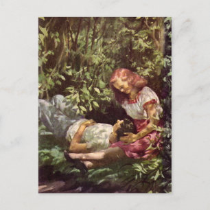 Cartão Postal Cartão-postal Vintage Illustration