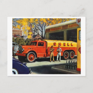 Cartão Postal Cartão-postal Vintage Illustration
