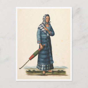 Cartão Postal Cartão-postal Vintage Illustration