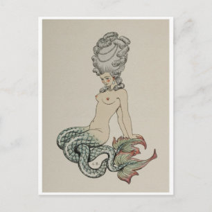 Cartão Postal Cartão-postal Vintage Illustration