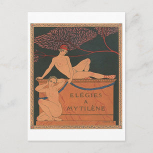 Cartão Postal Cartão-postal Vintage Illustration