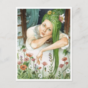 Cartão Postal Cartão-postal Vintage Illustration