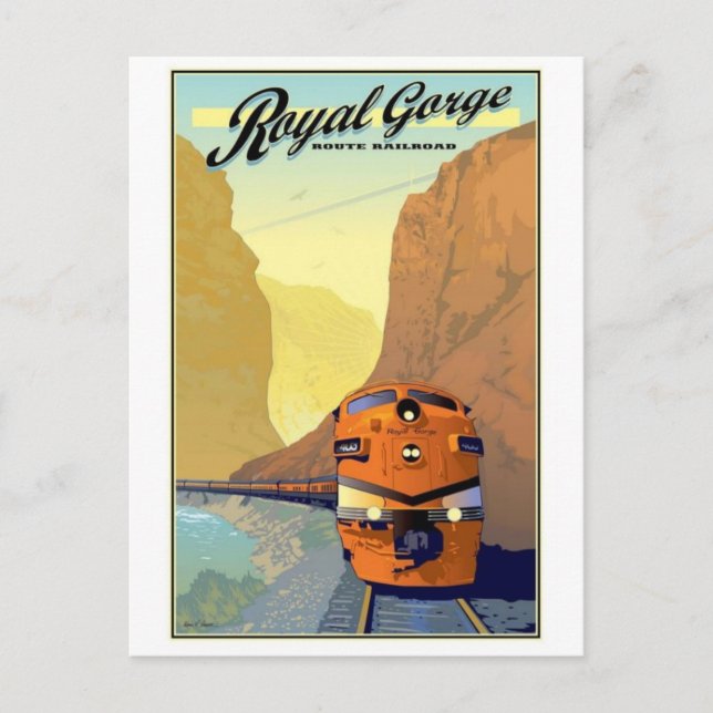 Cartão Postal Cartão-postal Vintage Illustration (Frente)