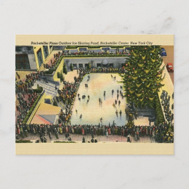 Cartão Postal Cartão-postal Vintage Nova Iorque (Frente)