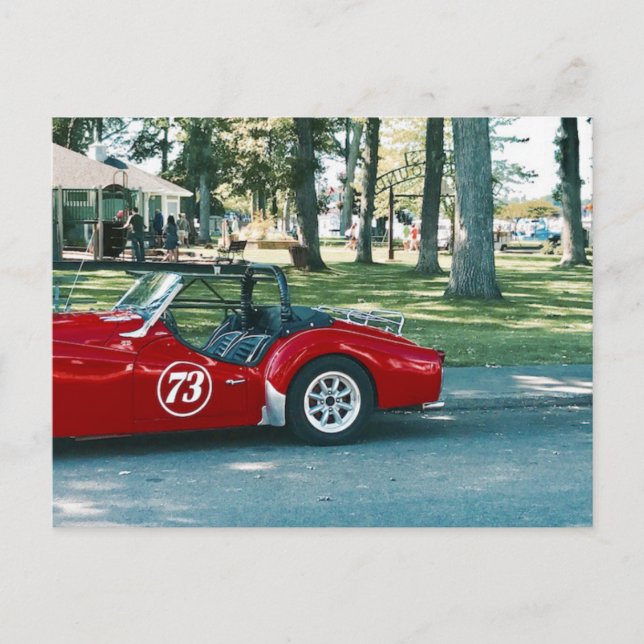 Cartão Postal Cartão-postal "Vista de compartimento" (Frente)