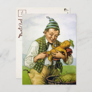 Cartão Postal Cartão-postal Vitoriano para Bebês