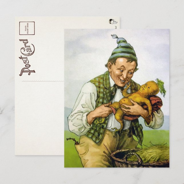 Cartão Postal Cartão-postal Vitoriano para Bebês  (Frente/Verso)