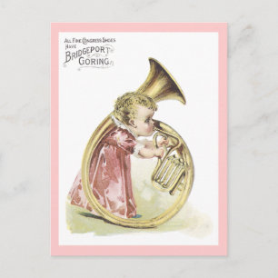 Cartão Postal Cartão-postal vitoriano para Calçados do Congres