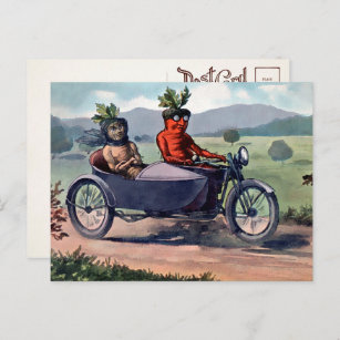 Cartão Postal Cartão-postal vitoriano para veículos motorizados 