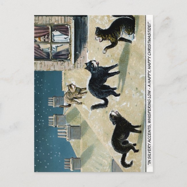 Cartão Postal Cartão-postal vitoriano Vintage (Frente)