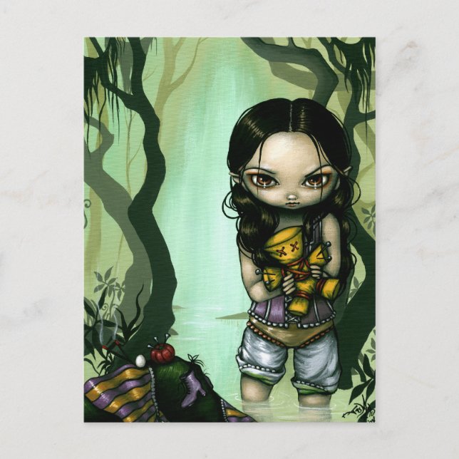 Cartão Postal Cartão-postal "Voodoo in the Bayou" (Frente)