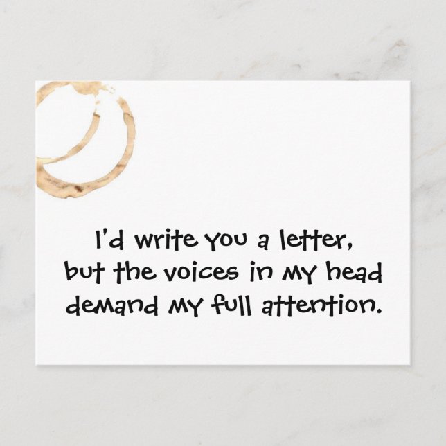 Cartão Postal Cartão-postal Voz (Frente)