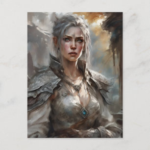 Cartão Postal Cartão-postal Warrior