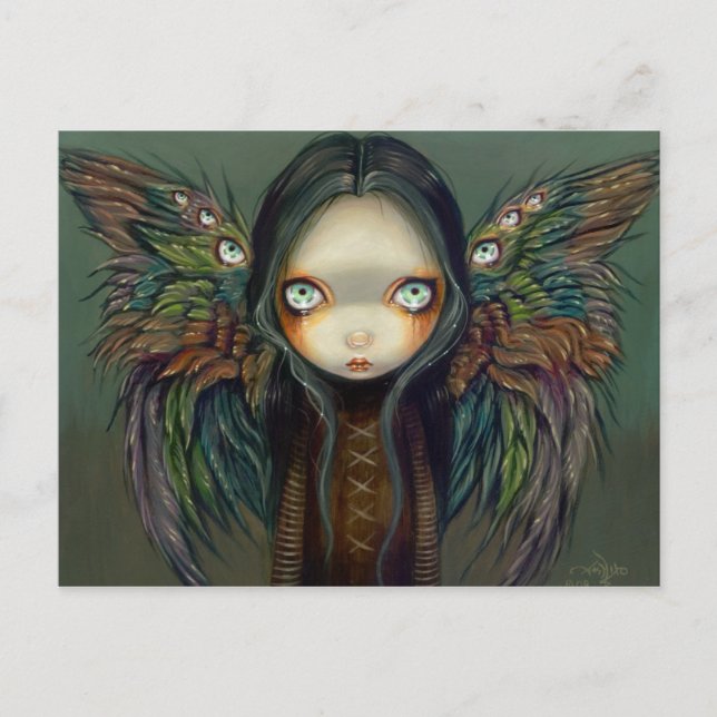 Cartão Postal Cartão-postal "Winged Seer" (Frente)