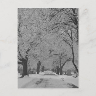 Cartão Postal Cartão-postal Winter In Nebraska