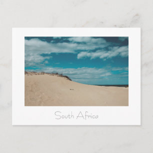 Cartão Postal Cartão-postal WitareBeach Sand South Africa SA