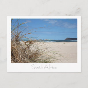 Cartão Postal Cartão-postal WitareBeach Sand South Africa SA