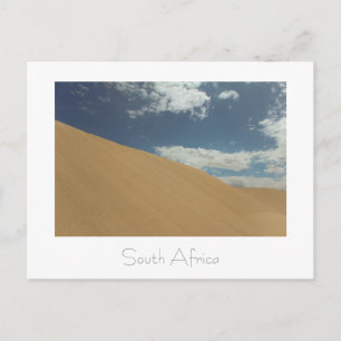 Cartão Postal Cartão-postal WitareBeach Sand South Africa SA
