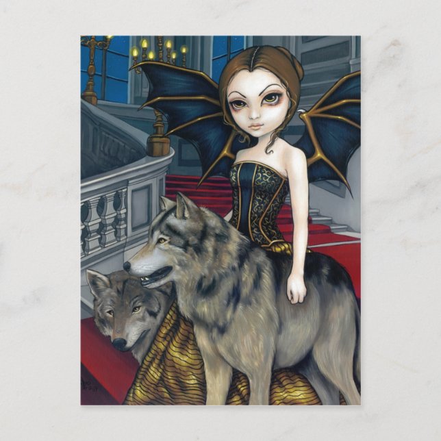 Cartão Postal Cartão-postal "Wolf Manor" (Frente)