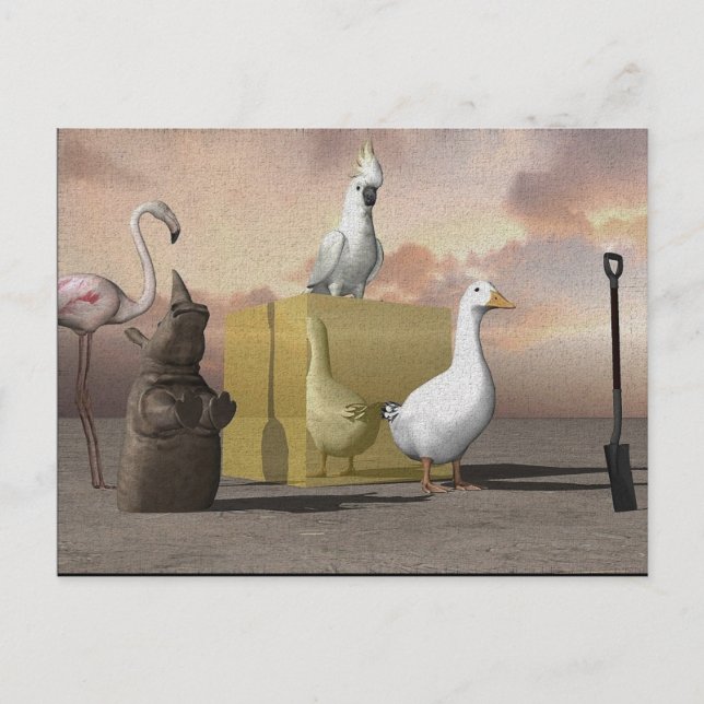 Cartão Postal Cartão-postal WordsEye (Frente)