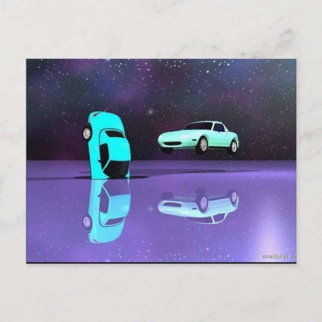 Cartão Postal Cartão-postal WordsEye (Frente)