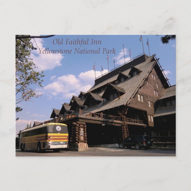 Cartão Postal Cartão-postal Yellowstone (Frente)
