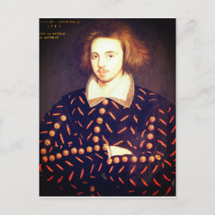 Cartão Postal Cartão-postal Young Christopher Marlowe