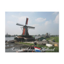 Cartão-postal Zaanse Schans