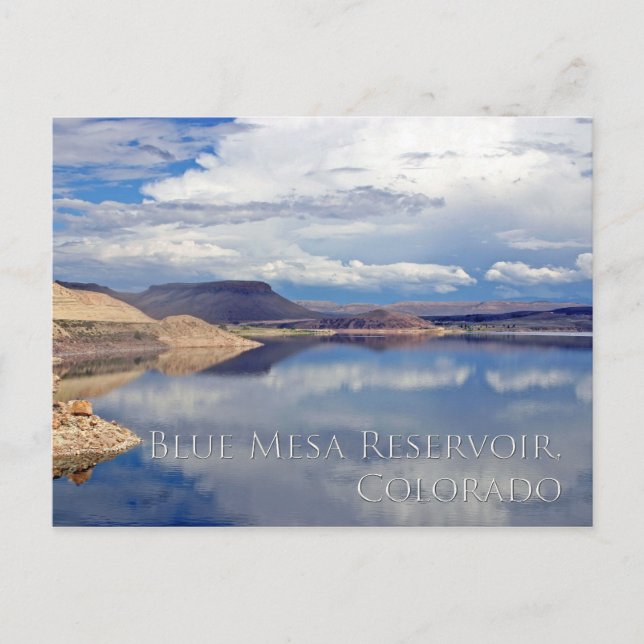 Cartão Postal CartãoPostalAzulMesa (Frente)