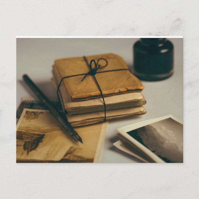 Cartão Postal Cartas (Frente)