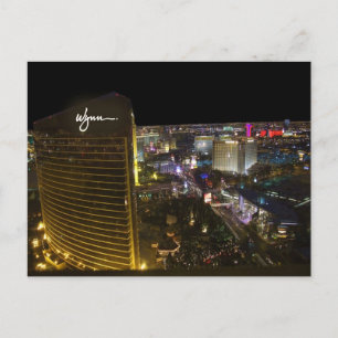 Cartão Postal Cartas de Las Vegas Strip à noite