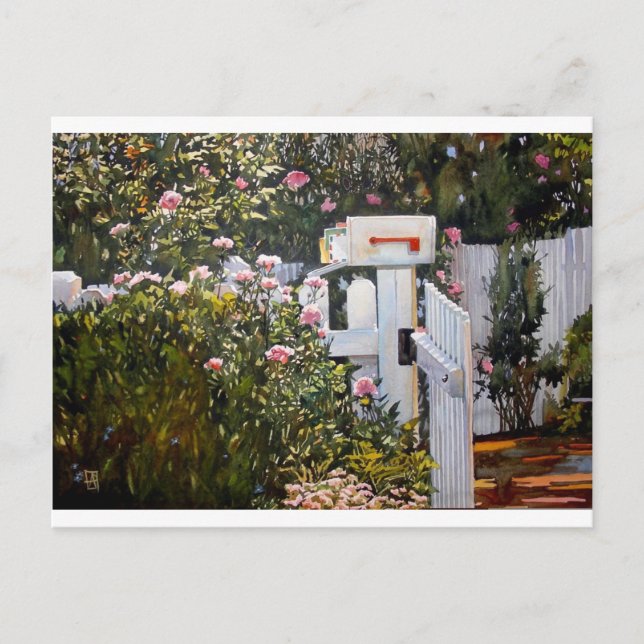 Cartão Postal Cartas do lar (Frente)