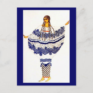 Cartão Postal Cartaz-Arte de Moda-Bakst 15