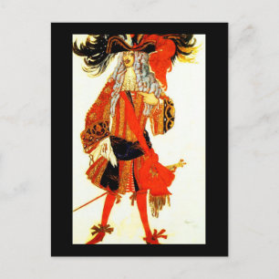Cartão Postal Cartaz-Arte de Moda-Bakst 18