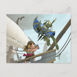 Cartão Postal Cartaz Atlantis