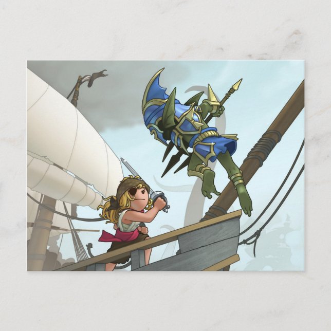 Cartão Postal Cartaz Atlantis (Frente)