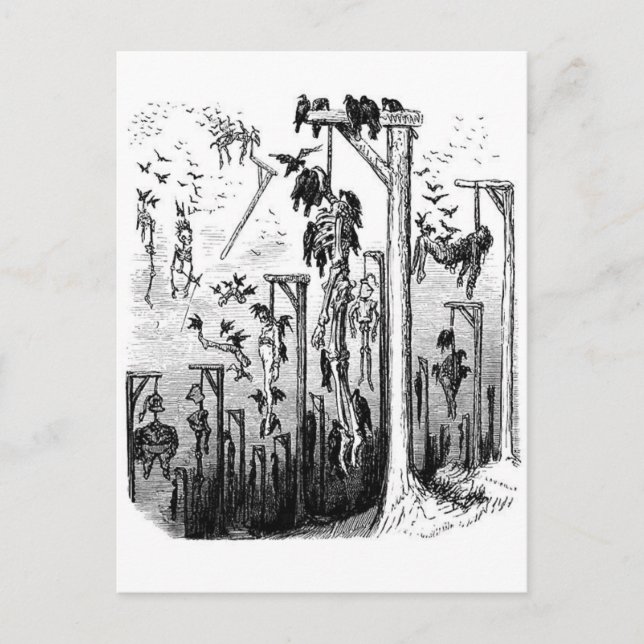 Cartão Postal Cartaz Banquete de mão (Frente)