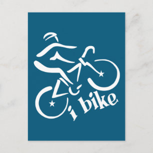 Cartão Postal Cartaz BIKE, personalizar