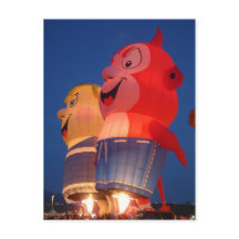 Cartaz brilhante do balão