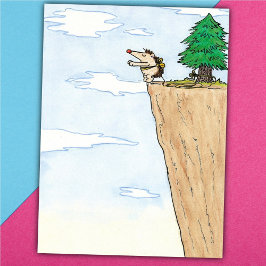 Cartão Postal Cartaz BUNGEE KISS de Nicole Janes