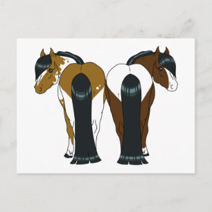 Cartão Postal Cartaz cardíaco Pony