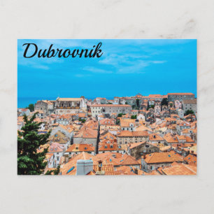Cartão Postal Cartaz central histórico Dubrovnik